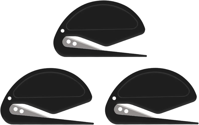 ZONICE 3 Pack Letter Opener Envelope Slitter – Envelope Opener with Safety Concealed Sharp Blade Neatly Opened Without Damage.Mail Opener for Women Men,Office Worker,Graduate Students,Home,Office,Postal - Image 1